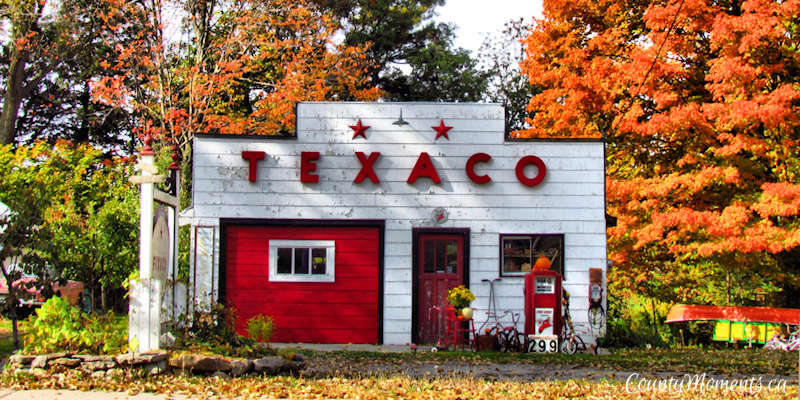 Texaco station in Cherry Valley, Prince Edward County