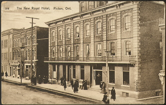 The Royal Hotel, Picton in 1910